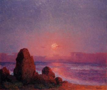 費迪南德 盧瓦敭 Sunset of the Breton Coast